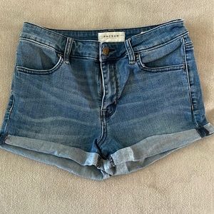 Pacsun blue Jean shorts size 26 High Rise Stretch